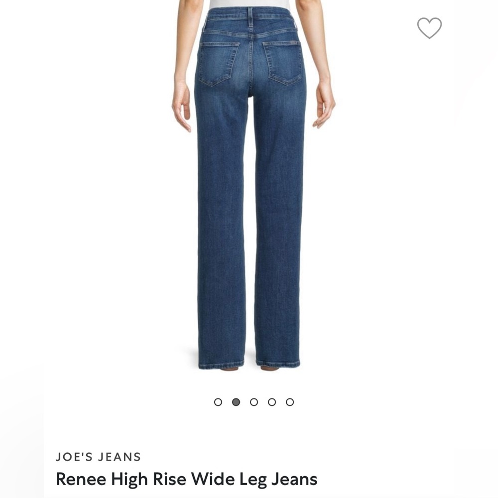 Joe's Jeans hIgh Renee rise wide leg denim blue size 29